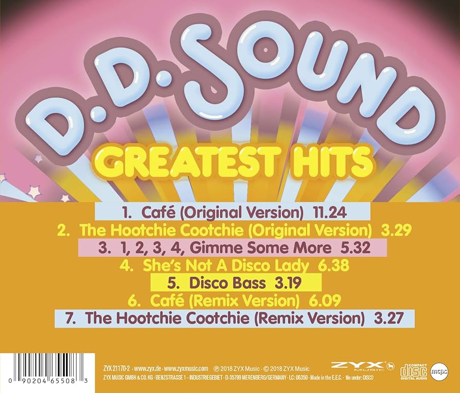 D.D. Sound – The Best Of D.D. Sound D.D.SOUND - GREATEST HITS (1 CD): Amazon.ca: Music