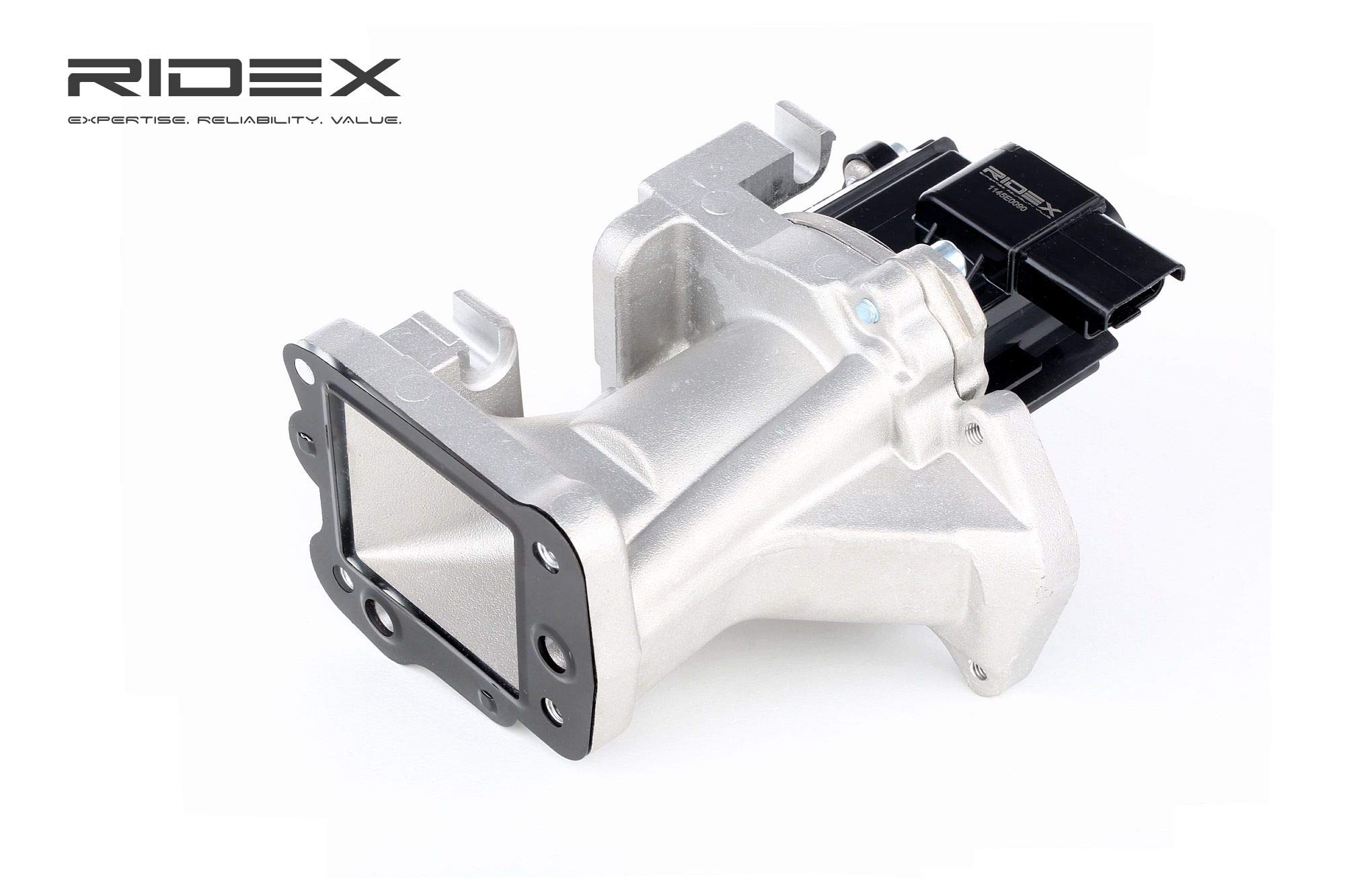 RIDEX 1145E0090 Válvula EGR eléctrico con junta Compatible con FORD MONDEO IV Turnier BA7