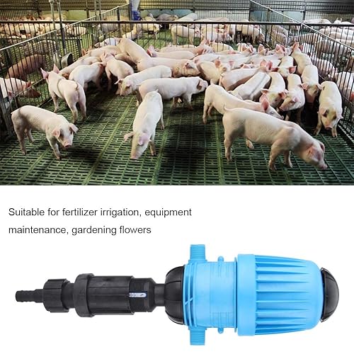 Miniatura 2 de Chemilizer Inyector químico, inyector de riego por goteo del 1%-10%, mantenimiento automático reutilizable del equipo Fertilizante químico