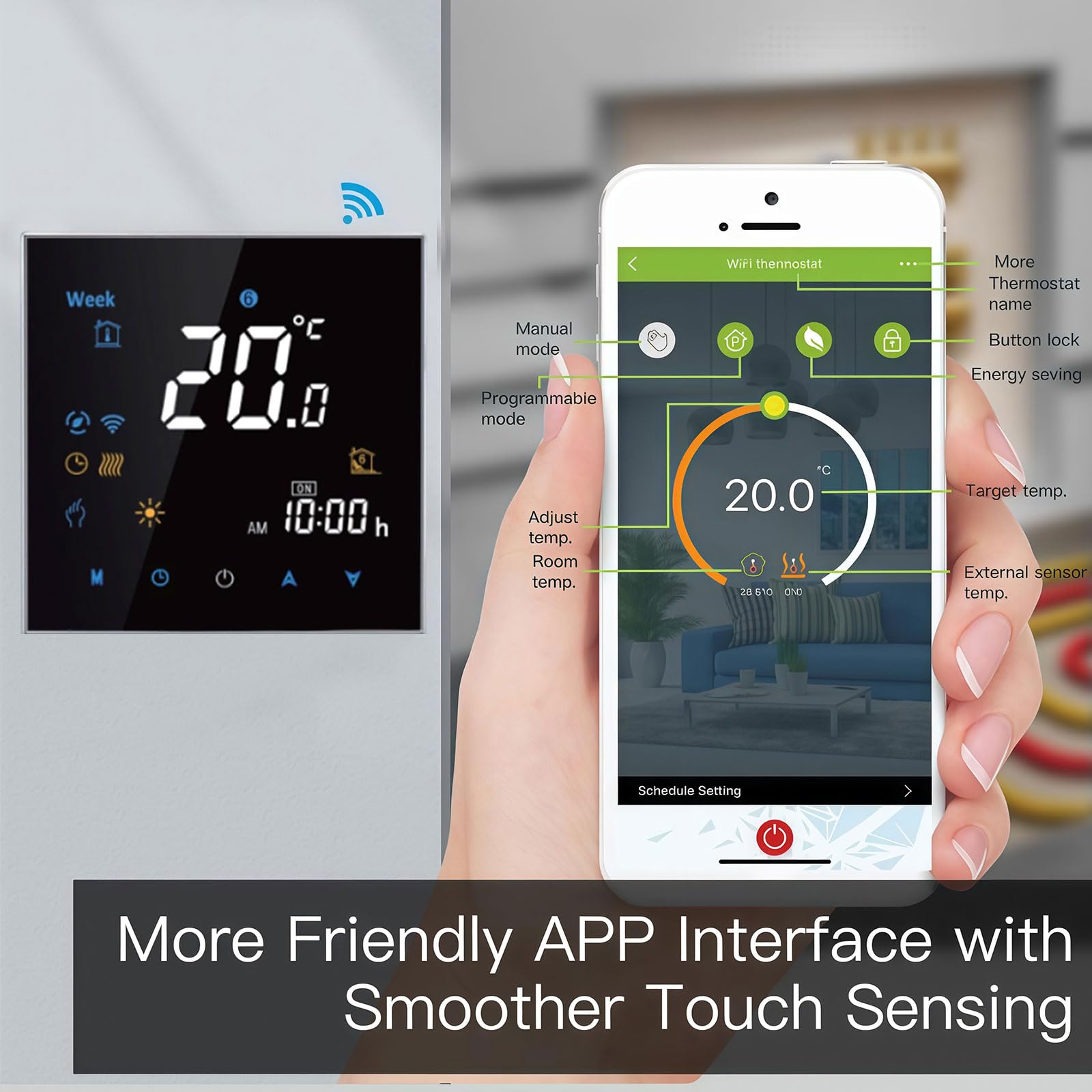 Modulo Wifi Aire Acondicionado Nuevo Termostato Electru00f3nico