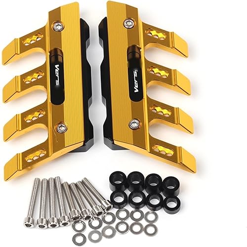 Accesorios para motocicleta, protección contra caídas, guardabarros delantero, protección lateral, deslizadores de aluminio CNC para Kawasaki para disponible en Yaxa Mexico