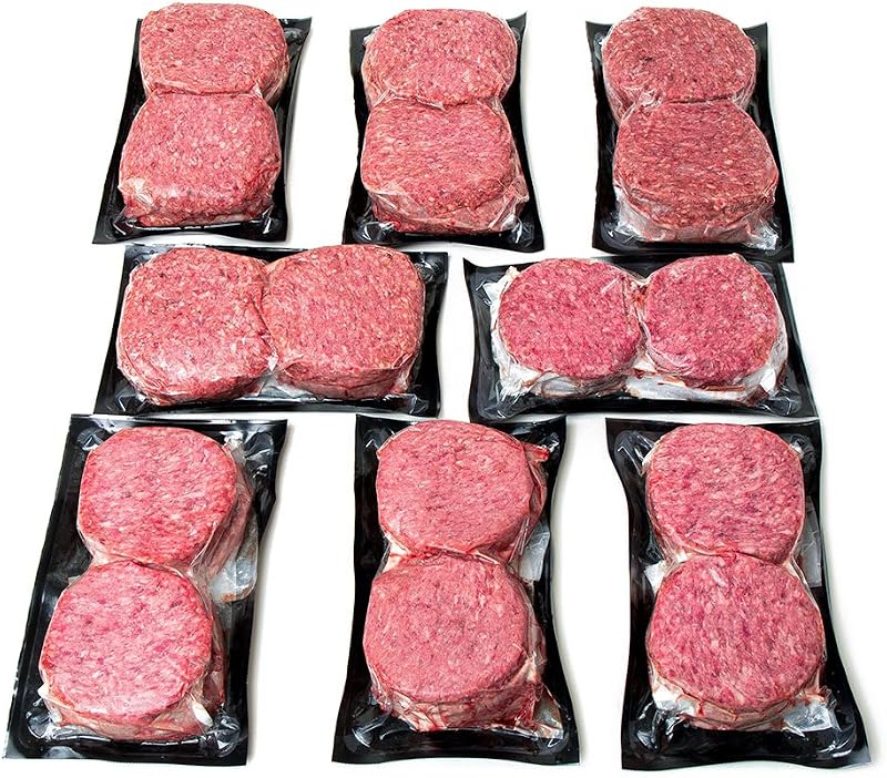 Angus Wagyu Ground Beef Patties By Nebraska Star Beef - The Ultra Premium Package for Family Grilling Events - No Hormones & No Antibiotics
