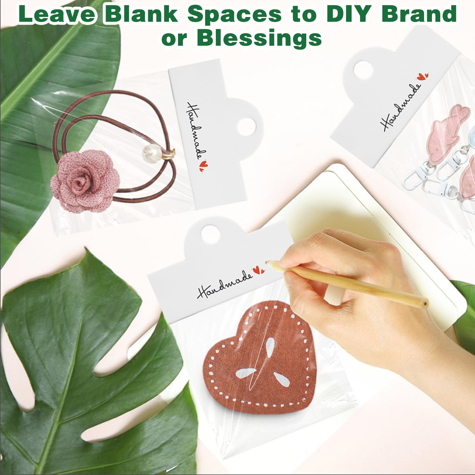 Amazon | 100個 ブレスレットパッケージ 小規模ビジネス用 小さな  