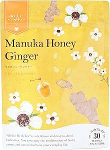 生活の木 おいしいハーブティー マヌカハニージンジャー ティーバッグ ノンカフェイン (30個入)