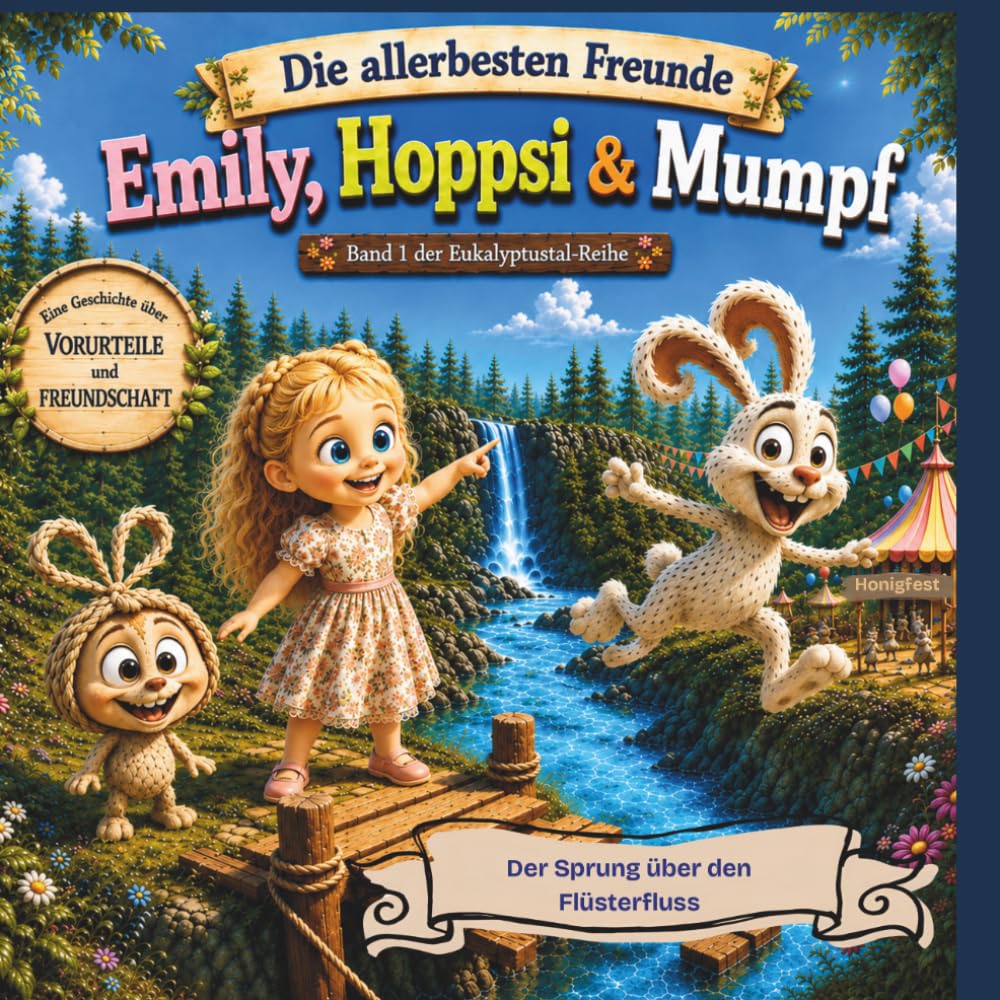 Die allerbesten Freunde: Emily, Hoppsi & Mumpf: Band 1 der Eukalyptustal-Reihe: Der Sprung über den Flüsterfluss