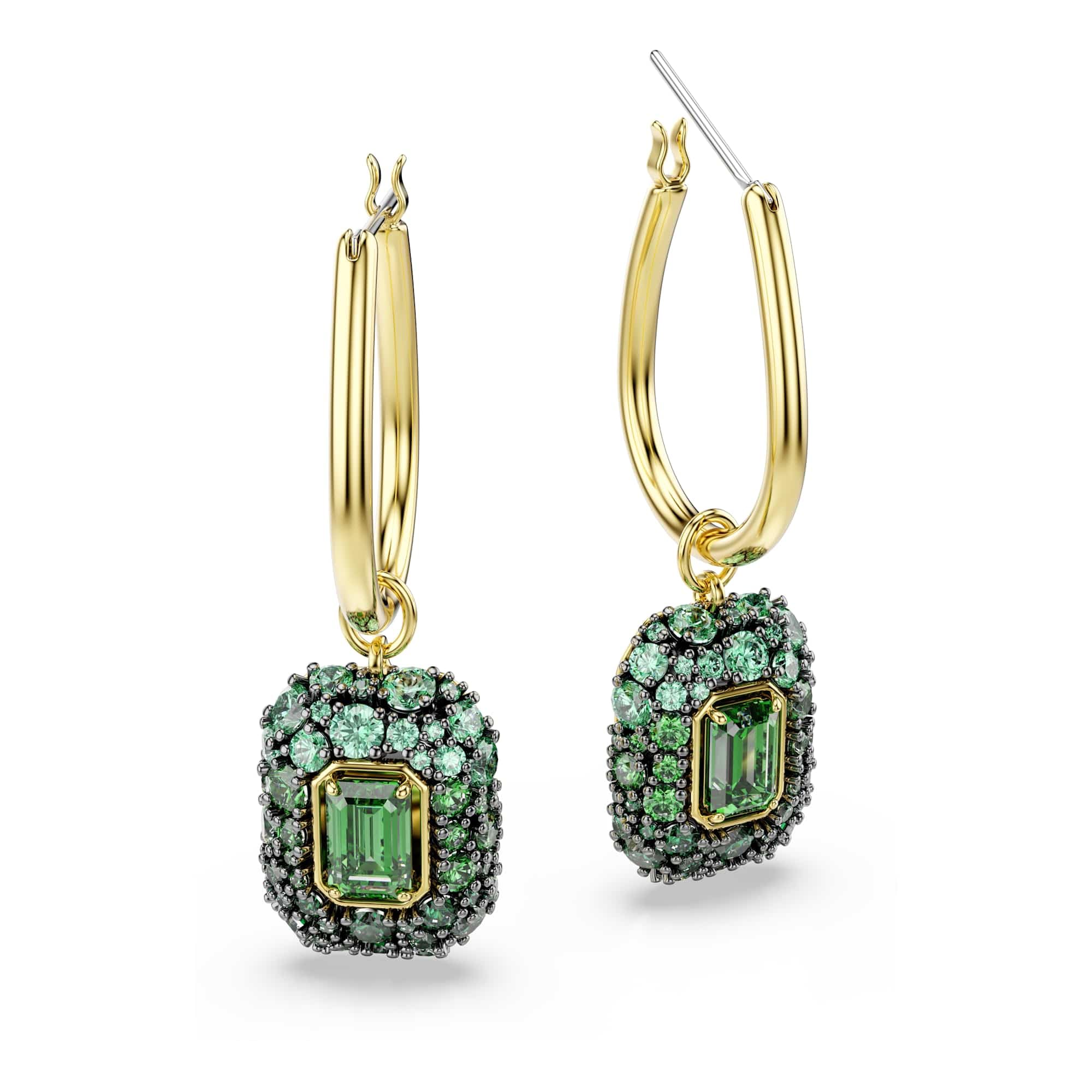 Swarovski Sublima Kollektion, Octagon Cut, Grün, 18k Goldfinish