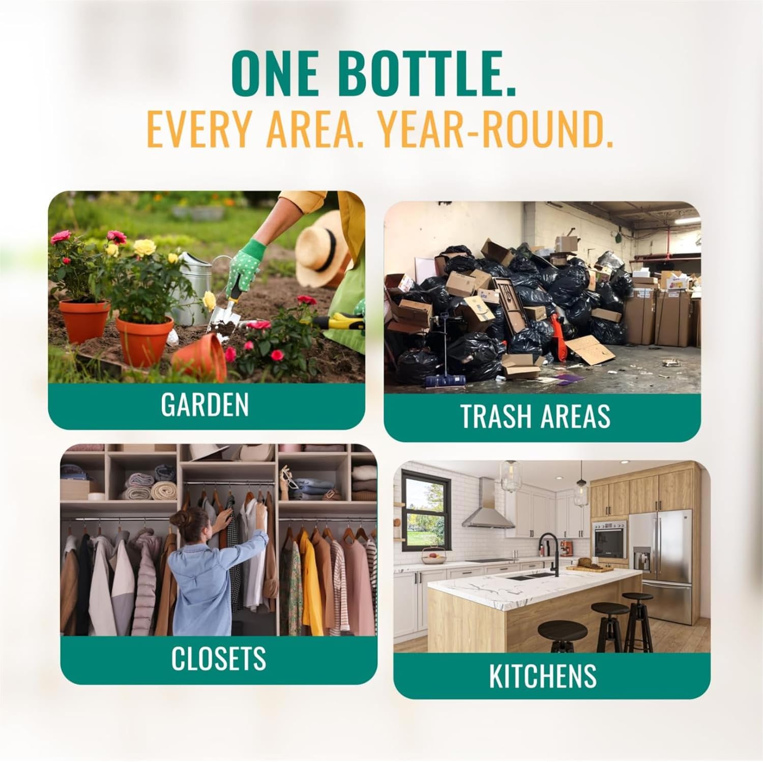 Home Guard Peppermint Insect & Pest Control Spray – Peppermint & Cedarwood Oil Deodorizer with Extended Protection – USA-Made, Safe for Kids & Pets (16 Fl Oz (Pack of 2))