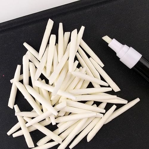 Miniatura 3 de NUOBESTY 20 puntas de punta de repuesto para marcadores de pintura, rotuladores permanentes, marcadores de pizarra blanca, puntas