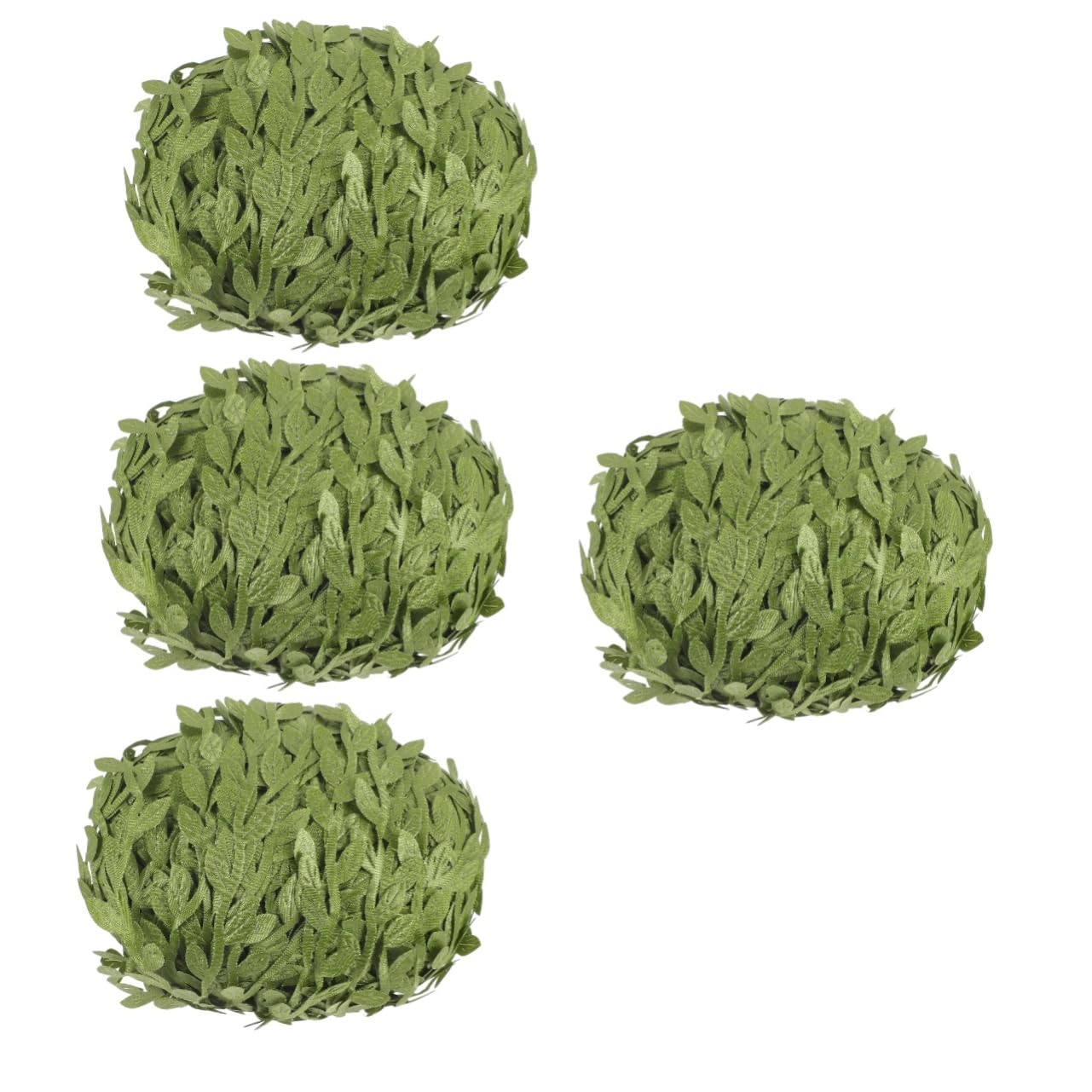 Housoutil 4 Rollos Ratán de Mimbre simulado Guirnalda Verde a Granel verdor Verde Colgando Guirnalda de Hojas Muro guirnaldas Colgante de Hojas de Sauce Decoración Colgante PVC