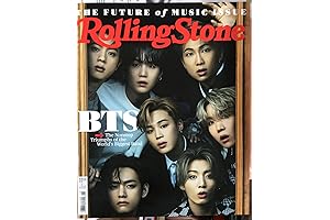 Rolling Stone Magazine June 2021 - BTS Cover - The Future of Music