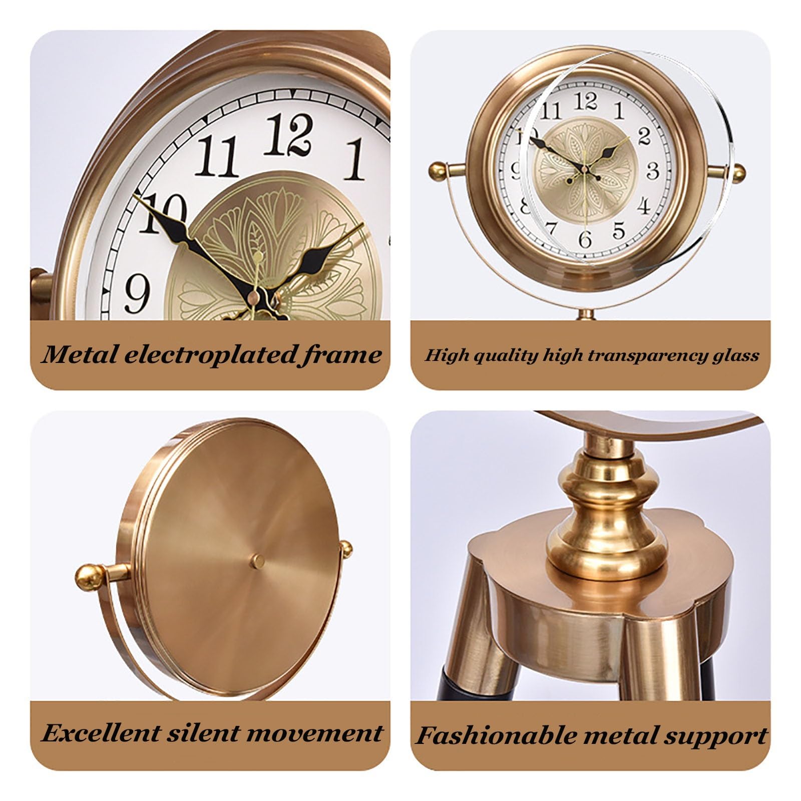 インテリア時計 PATEKPHILIPPEGNEVE DESK CLOCK GOLD BRASS インテリア時計 PATEKPHILIPPEGNEVE DESK CLOCK GOLD BRASS PATEK