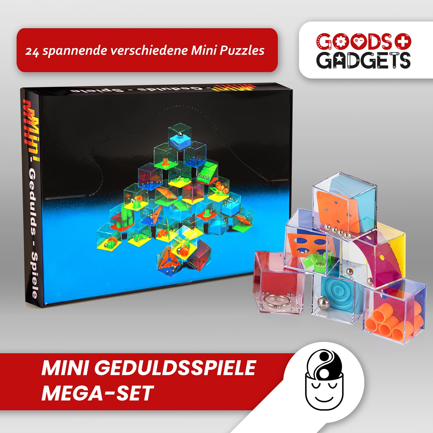 Towary i gadżety mini puzzle mega zestaw z 24 grami w piłkę, gry zręcznościowe, torba imprezowa