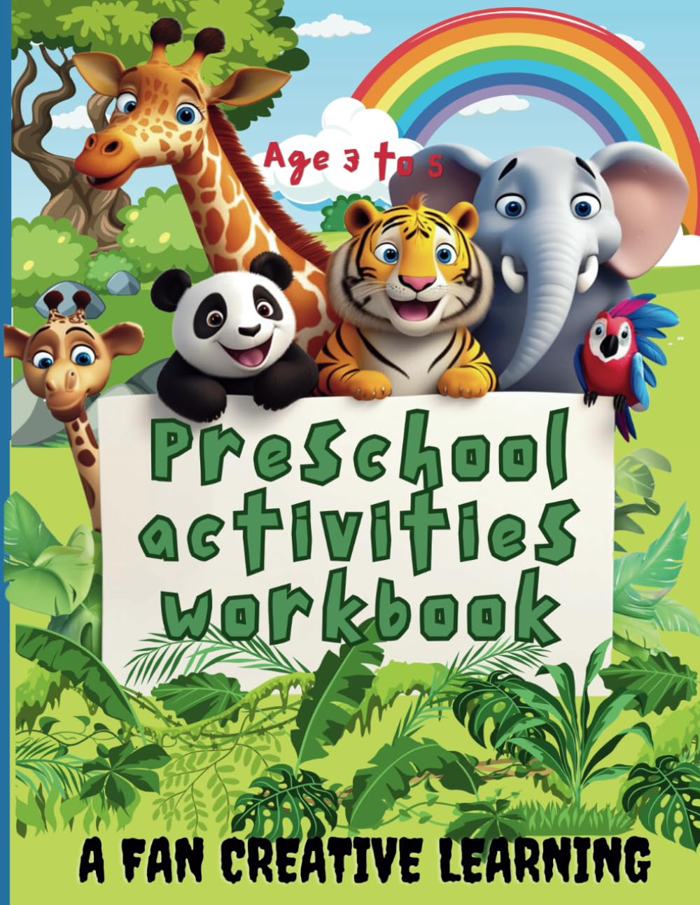 Preschool Activity book: Preschool workbook activities