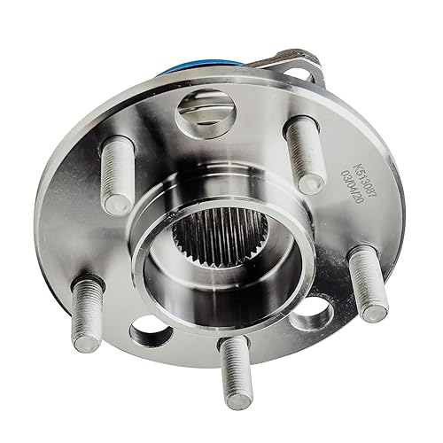 Miniatura 410 de Detroit Axle - Conjunto de cubo de rodamiento de rueda delantera para Nissan Altima 02-06 (3.5L V6)/Maxima 00-08, INFINITI I30 00-01/I35 02-04 5