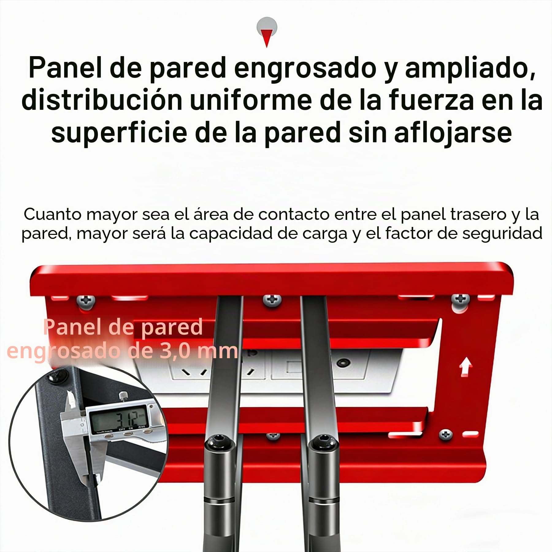 Soporte TV Pared para Pantallas de 55-100 Pulgadas, Ultraplano de 53 mm Soporte Inclinable y Giratorio, con Doble Brazo de Movimiento Completo, MAX VESA 800x600mm DY995