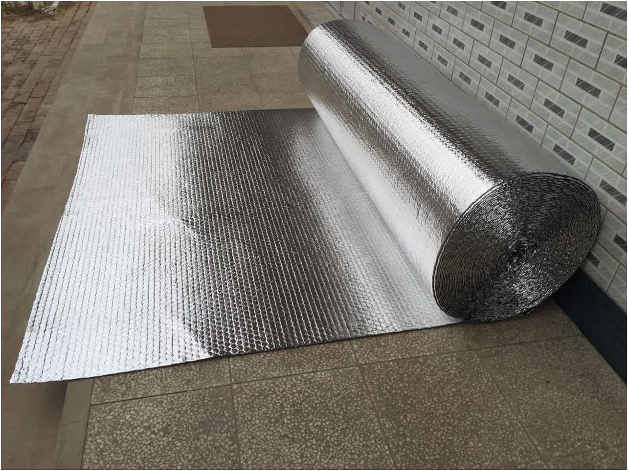 Aluminiowa folia bąbelkowa Izolacja Folia bąbelkowa Rolka izolacyjna Szklarnie Folia izolacyjna Podwójna aluminiowa folia bąbelkowa Oszczędzaj energię