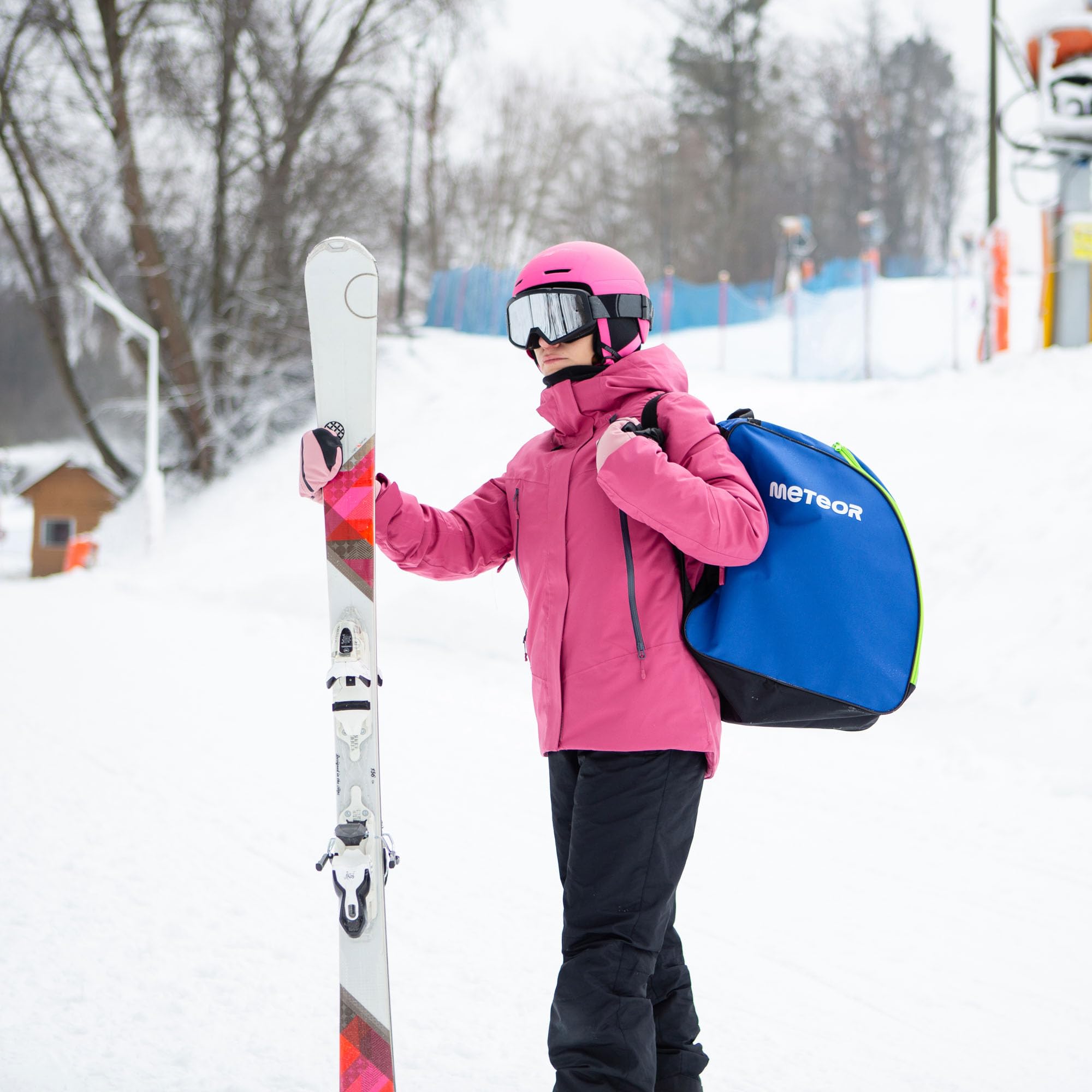 meteor Borsa Scarpe - Sci Snowboard - Sacca Scarponi Skate Pattini - Bag Casco Occhiali Guanti