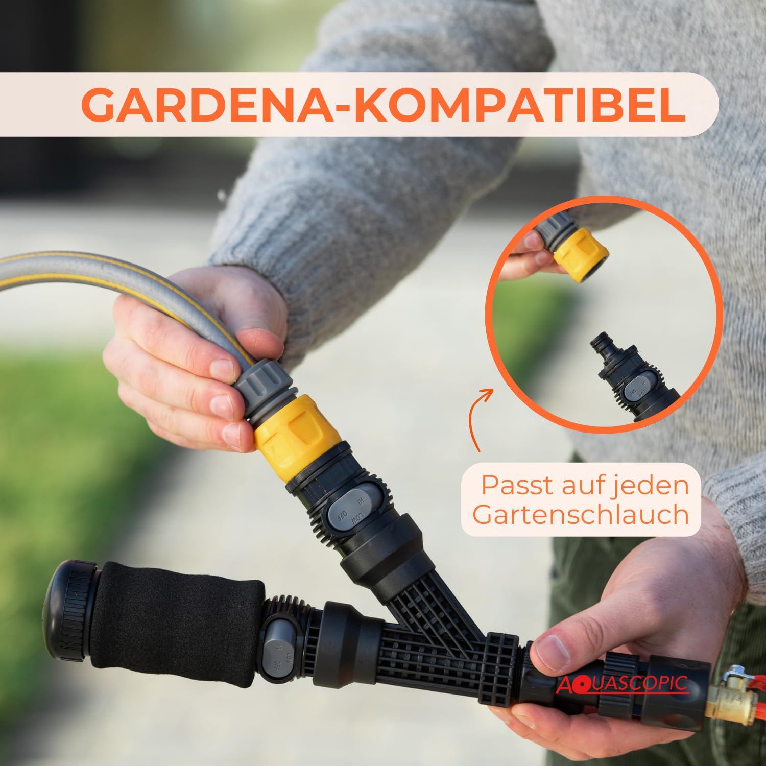 TELESKOPSTANGE 7,2 M Set für solaranlagen und Fenster - teleskopstiel wassergefüllte - Telescopic Pole