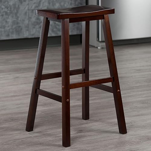 Miniatura 2 de Winsome Taburetes Victor, 29 pulgadas, marrón y taburete Satori 94089, 29 pulgadas, nogal