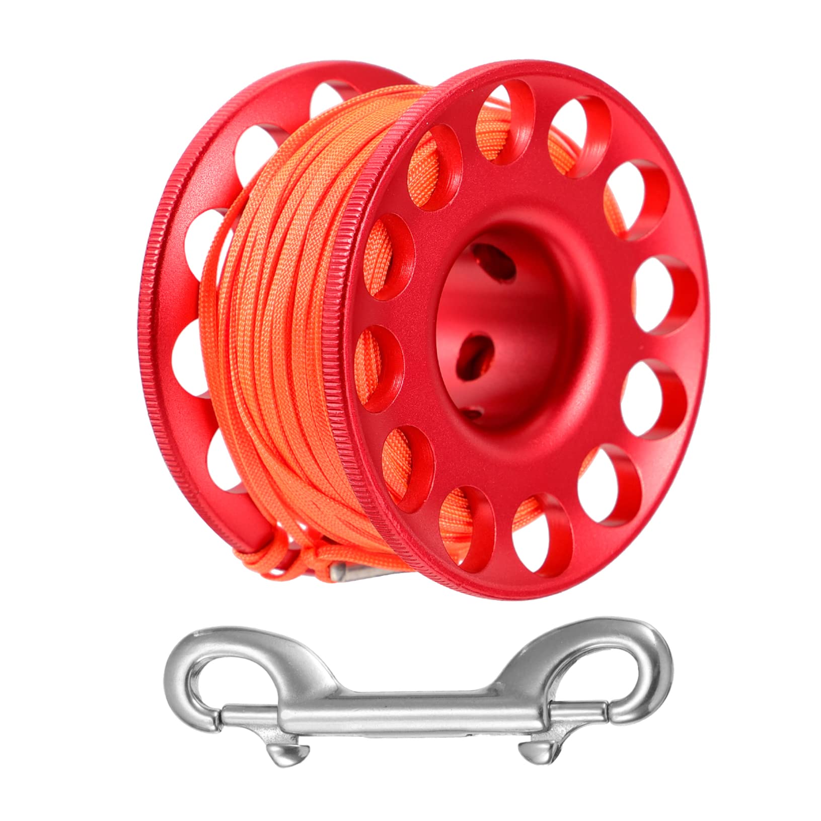 GALPADA Compact Anti-Winder Line Spool Reel for Divers for Scuba Diving and Technical Diving Activities