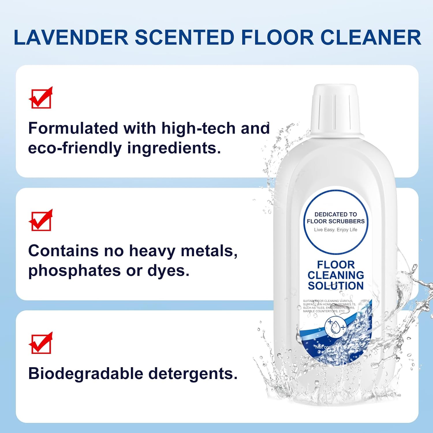 Nukisa 4pcs Floor Cleaning Solution Compatible With Tineco Cleaning Solution, Deep Clean For Floors, Child And Pet Friendly, Dissolve Grease And Stubborn Dirt, Suitable with Tineco All Vacuum Mops