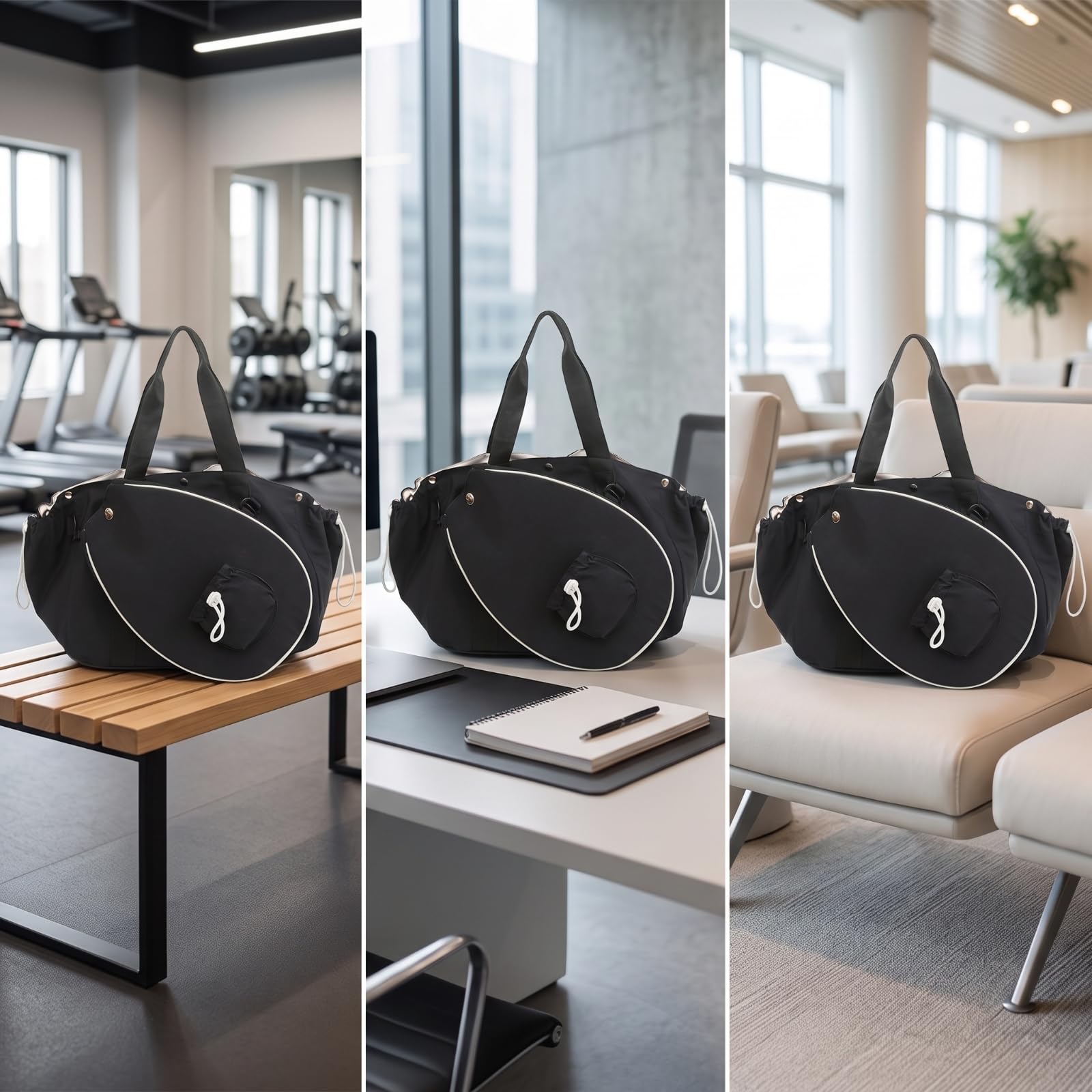 MERIGLARE Bolsa por con Cordón Casual