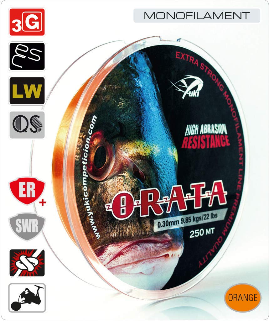 YUKI FILS FIL ORATA 0.12 250MTS - 250, 13.90, 31.00, 0.35