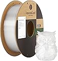 kexcelled PETG HS 3D Printing Filament 1.75mm +/- 0.03mm, High Speed, Chemical and Low Temperature Resistance, 1kg (2.2lbs) Spool, Transparent White