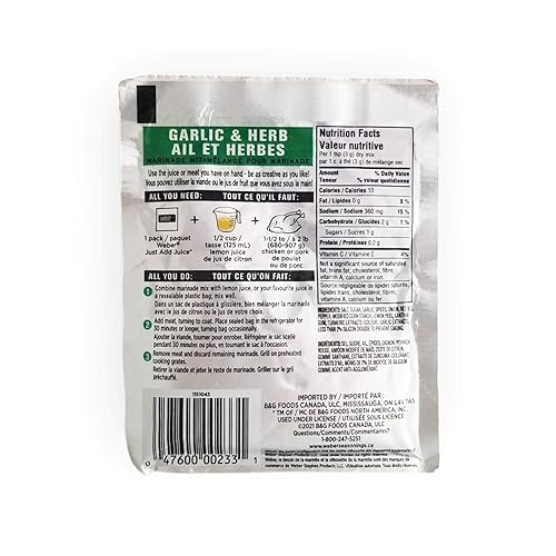 Miniatura 2 de Just Add Juice Mezcla de adobo de ajo y hierbas, 1.12 onzas