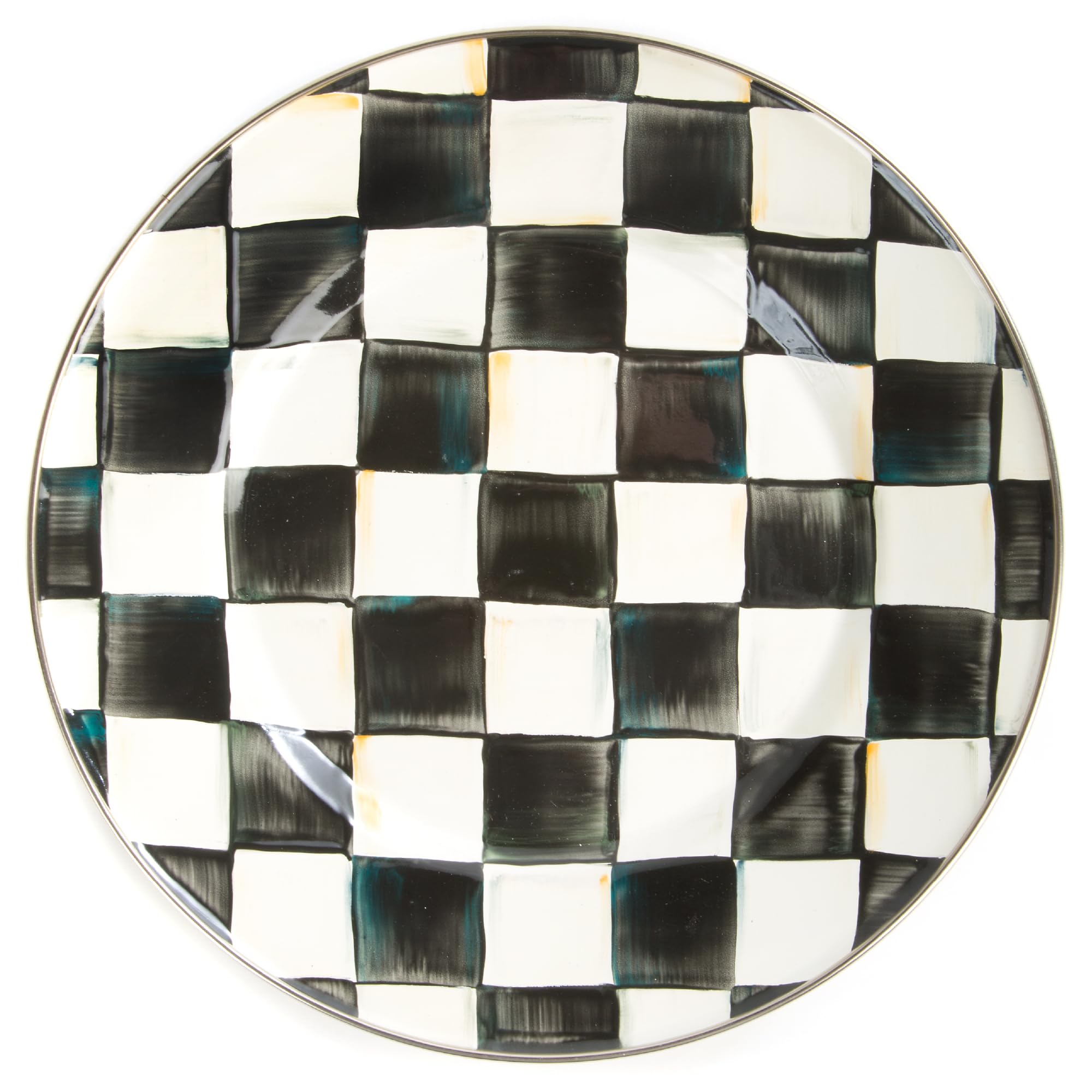 Amazon.co.jp: MACKENZIE-CHILDS エナメルディナープレート、装飾食器