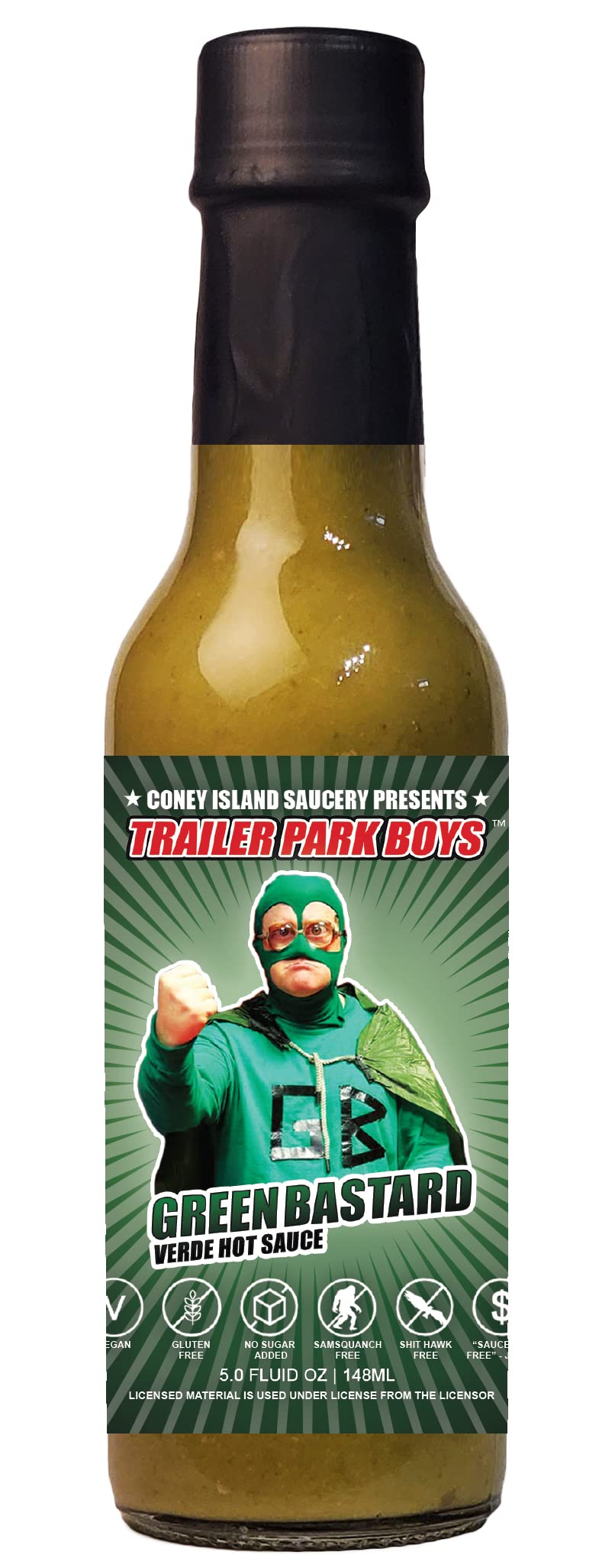 Trailer Park Boys Green Bastard Hot Sauce