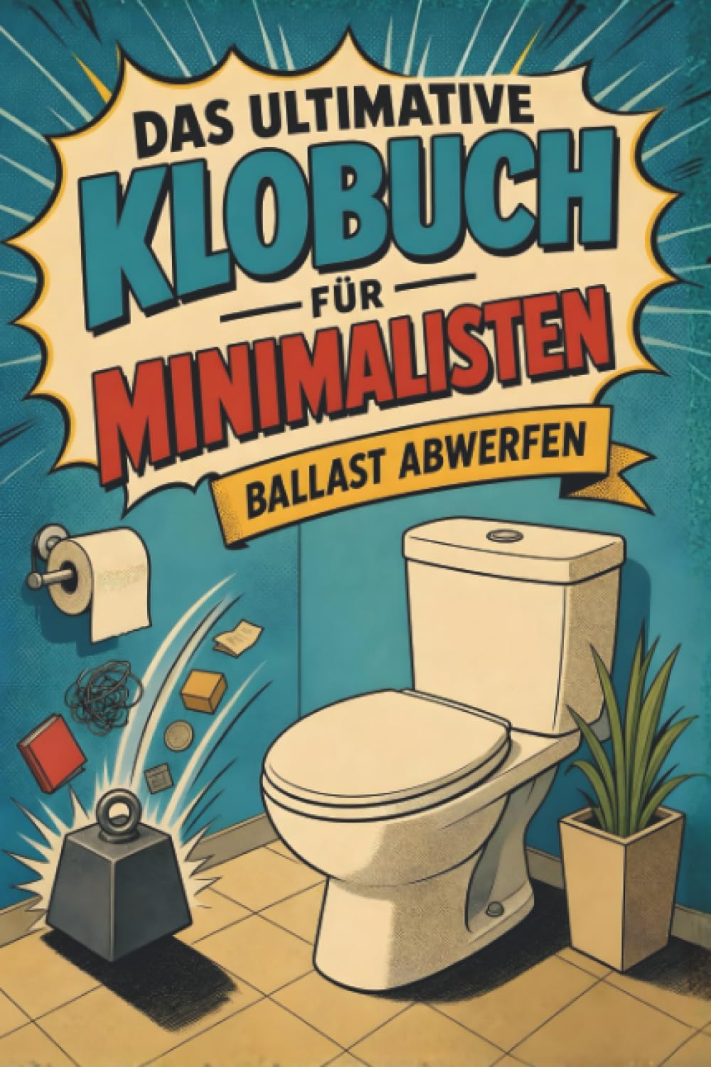 Das ultimative Klobuch für Minimalisten: Ballast abwerfen. Lustiges Geschenk für Minimalisten, Ausmisten und Tiny House
