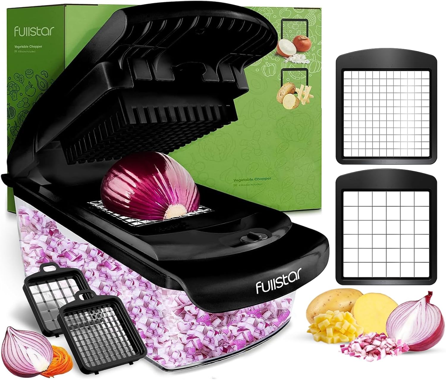 fullstar 2 in 1 Black Chopper And Blade Replacement