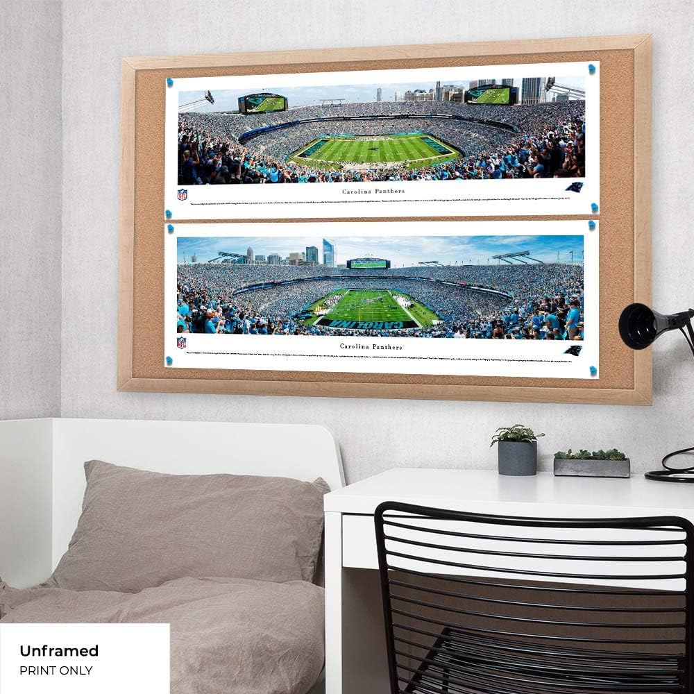 Carolina Panthers Football - NFL Panoramic Poster and Wall Décor by Blakeway Panoramas
