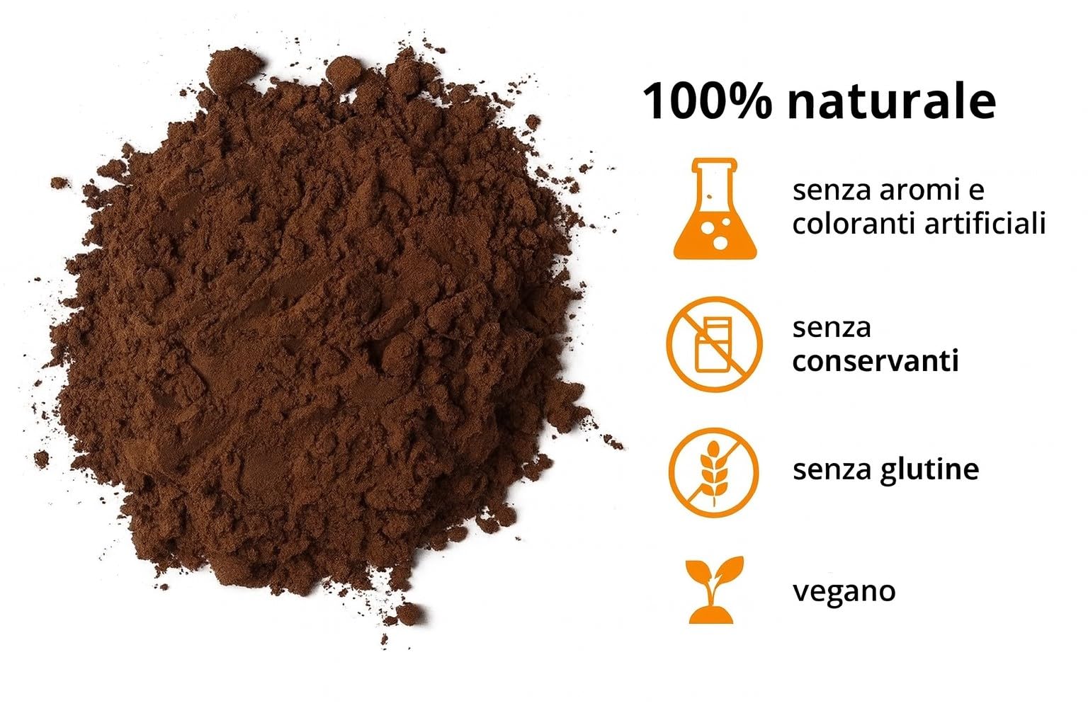 Cacao Amaro in Polvere 1 Kg Madagascar – 100% Puro Non Alcalinizzato – Gusto Intenso e Aromatico – Ideale per Dolci, Pasticceria e Bevande – Qualità Premium