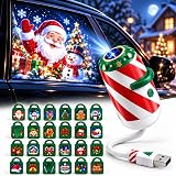 Generic Car Window Christmas Projector USB Plug in C-24 Themes