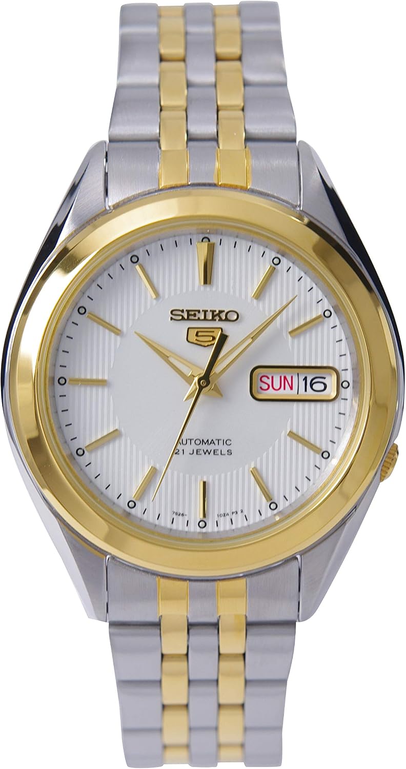 Seiko SNKL24K1 Men’s Wristwatch, Overseas Model, Automatic, Bracelet Type