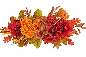Artificial Flower Peony Fall Swag