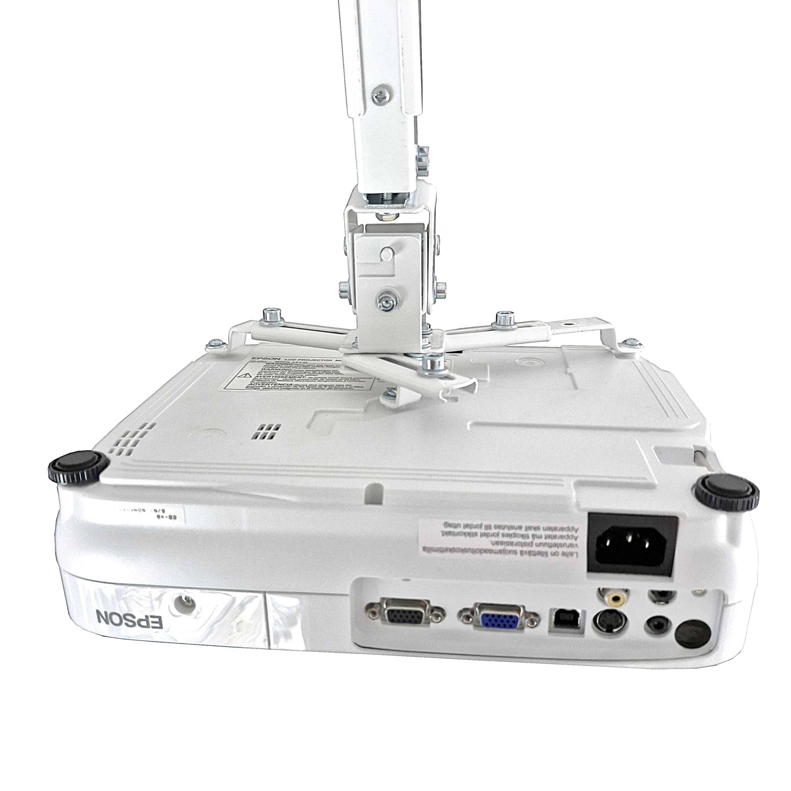 ELIX Supporto da soffitto adatto per proiettori Epson – premontato su misura per diversi modelli, garantisce una vestibilità precisa e un facile montaggio (Per Epson EH-TW840)