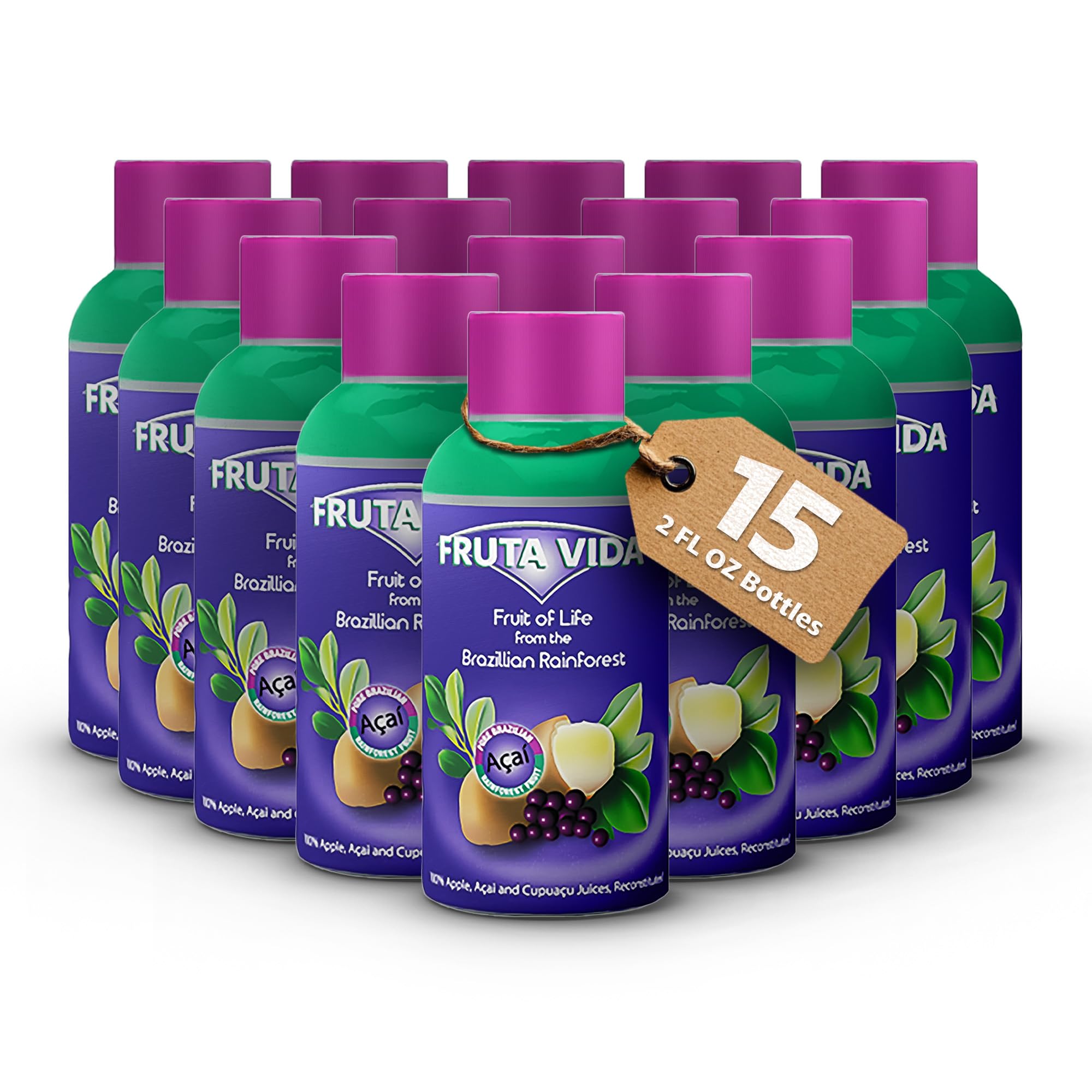 Fruta Vida Energy & Health Juice (15x2 oz pack)