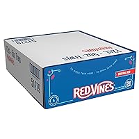 Vista 12 de Red Vines Giros de regaliz, sabor rojo original, caramelo suave y masticable, 4 onzas (paquete de 24)