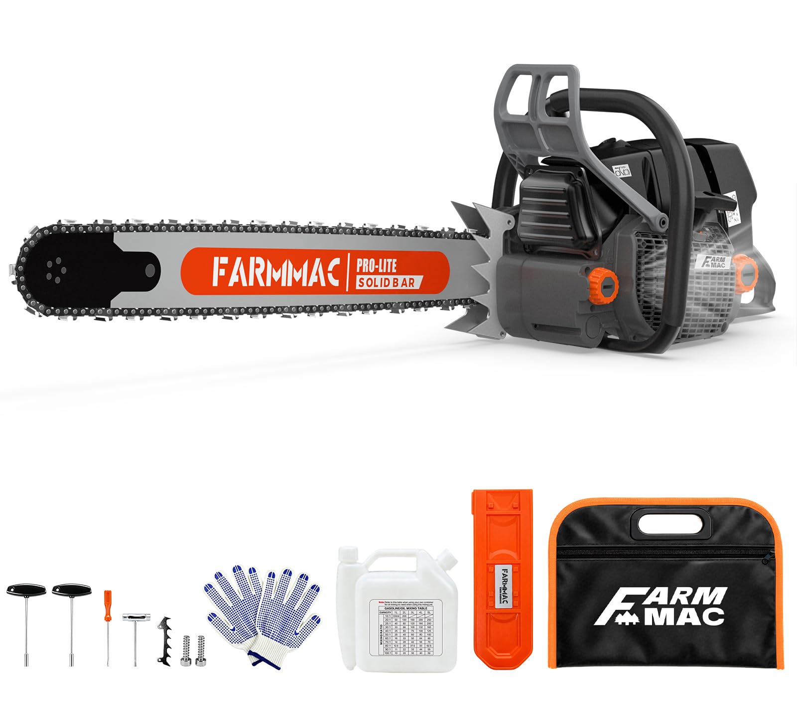 FARMMAC F660V 36 inch gas chainsaw