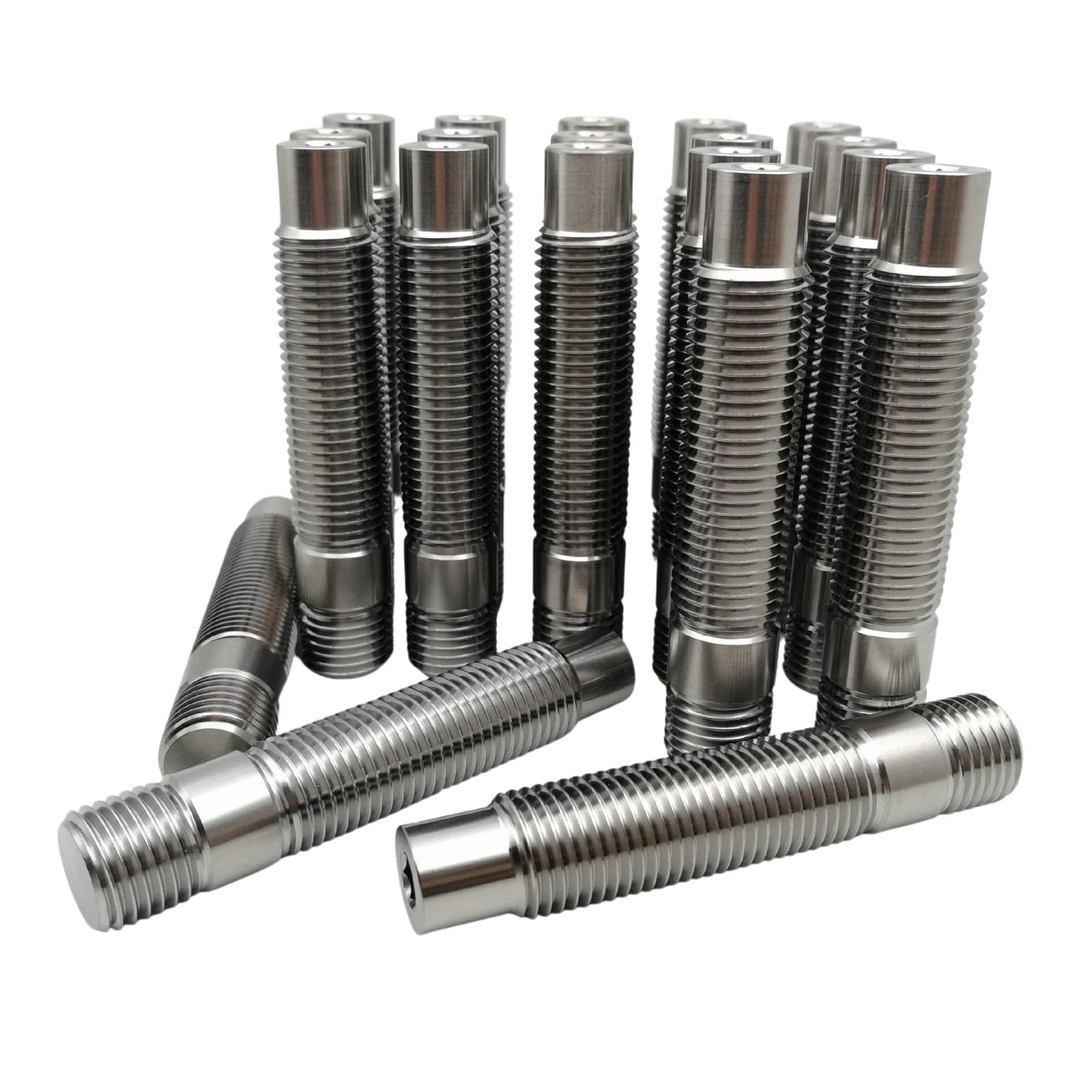20×M14*1.25 to 12x1.5 Extended Wheel Stud Conversion Tall Lug Bolt Screw Adapter 20×M14*1.25 to 12x1.5 Extended Wheel Stud Conversion Tall Lug Bolt Screw Adapter