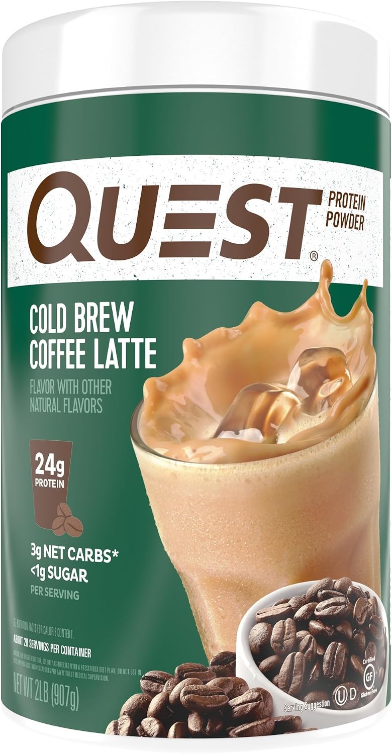 Quest Nutrition Quest Protein Powder, Coffee, 32 Ounce (Pack of 1)