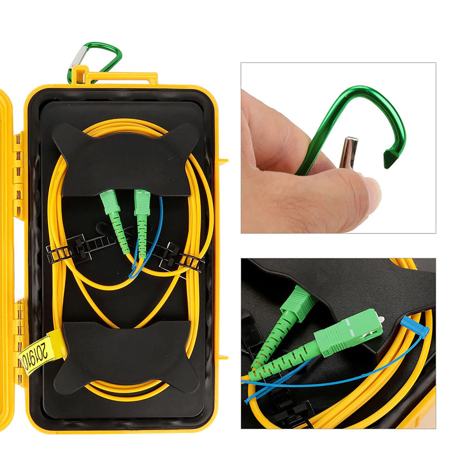 Cavo di provetta in fibra ottica OTDR OTDR cavo jumper box singolo in modalità in modalità da 2000 metro per test a lunga distanza