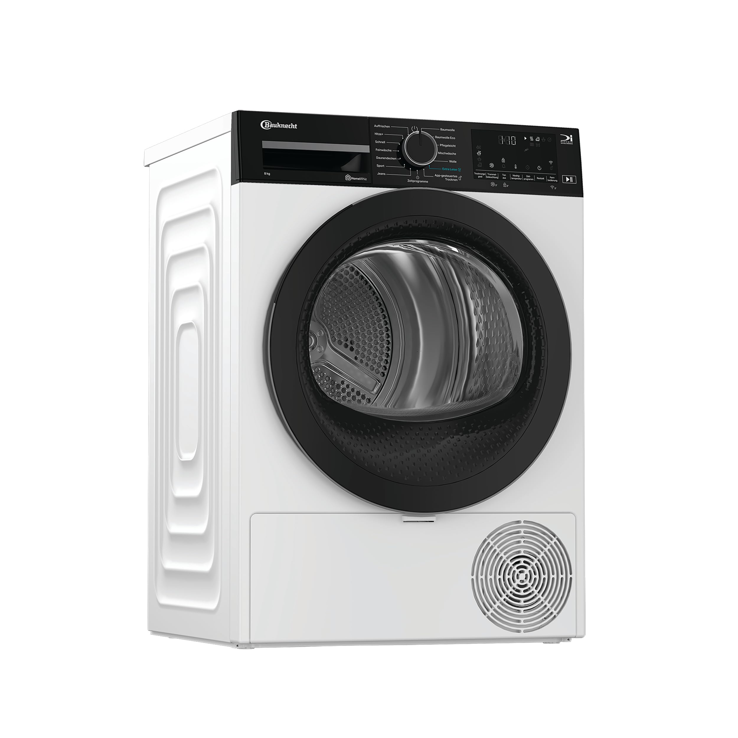 Bauknecht BT 8RC WS Wärmepumpentrockner /8 kg/EEK C/Precision Dry - Intelligentes Trocknen/Adaptive Dry/HomeWhiz, weiss