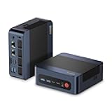 M4 Mini PC, Mini Desktop Computer with AMD Ryzen 7 8745HS, 32GB DDR5 1TB PCle SSD, 4K Triple Display, Oculink, USB4.0, Dual 2.5G LAN, Wi-Fi 6E, BT5.2, for Home, Office, Gaming & Design