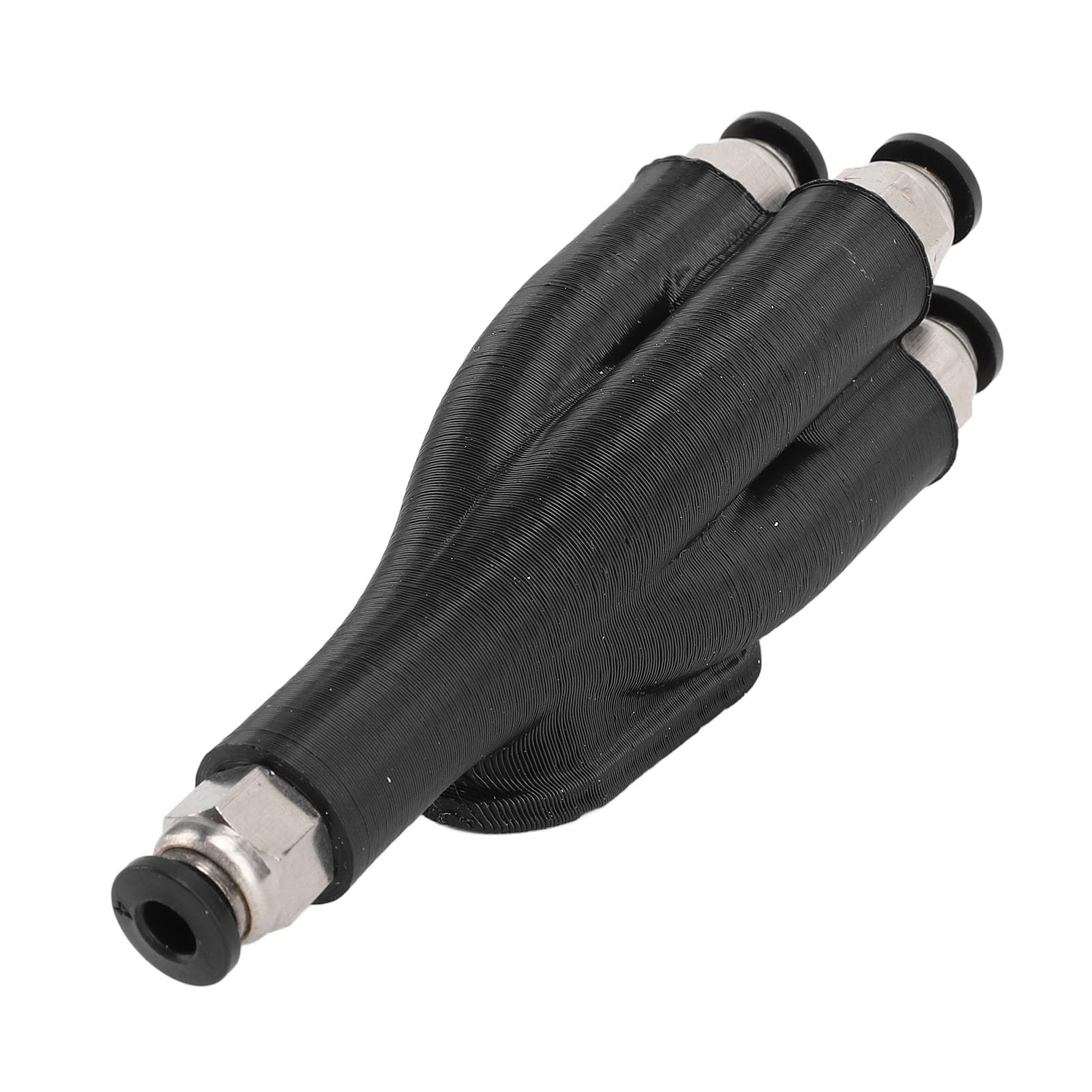 4 in 1 PTFE Adapter Pipe, Expansion Port 3D Printer Module, 4 Feeding Transport Tube Connectors with AMS Tubing, Ideal for 3D Printer Feeding