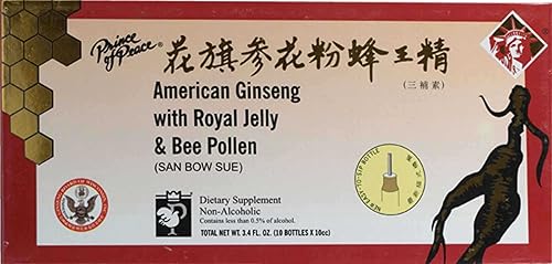 Prince of Peace American Ginseng With Royal Jelly and Bee
