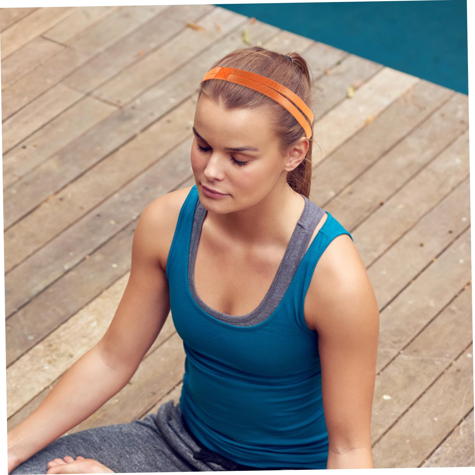 Abaodam Fasce Antiscivolo Per Yoga E Fitness Vivaci Fasce Elastiche Unisex Per Allenamenti E Attività Leggere E Traspiranti Facili Indossare E Lavabili